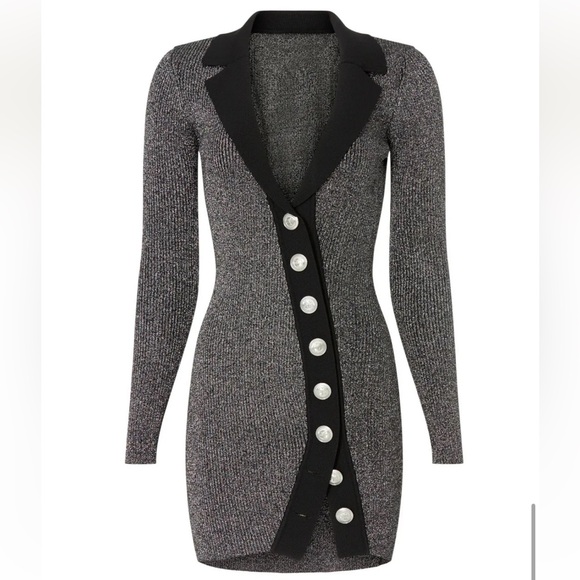 Retrofete Mimi Metallic Mini Dress - Picture 5 of 11